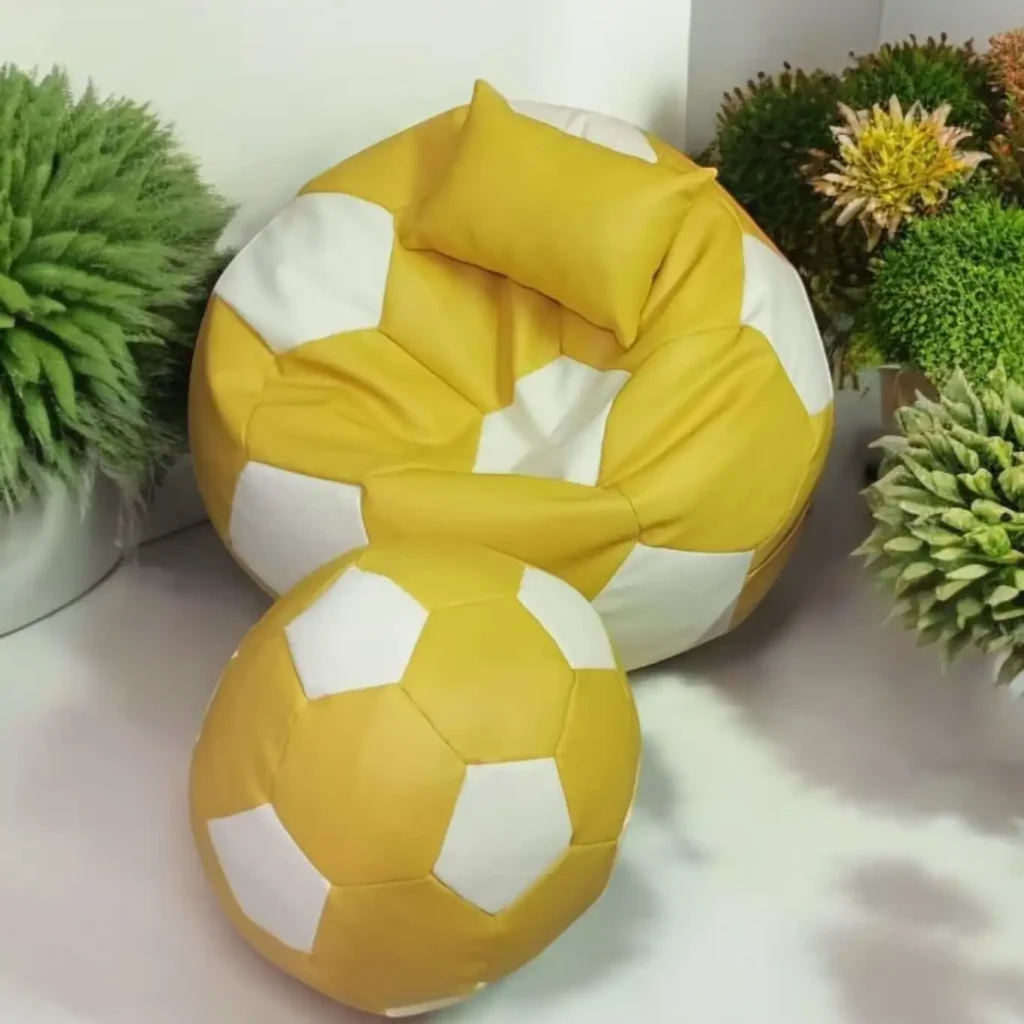 Football Shape Yellow