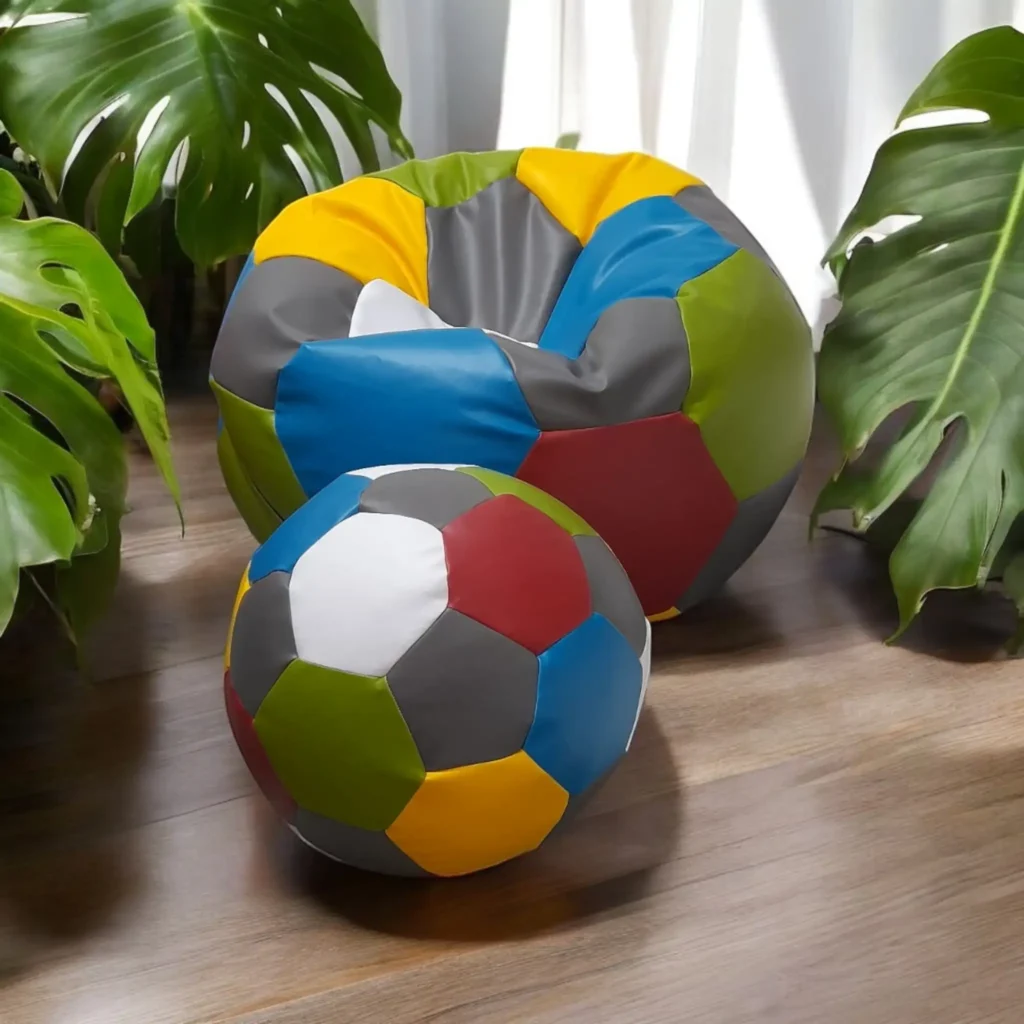 Football Shape Multi Color