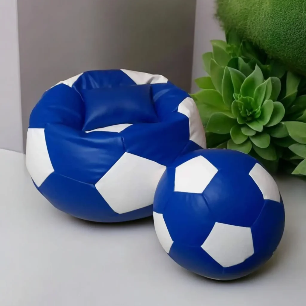 Football Shape Blue